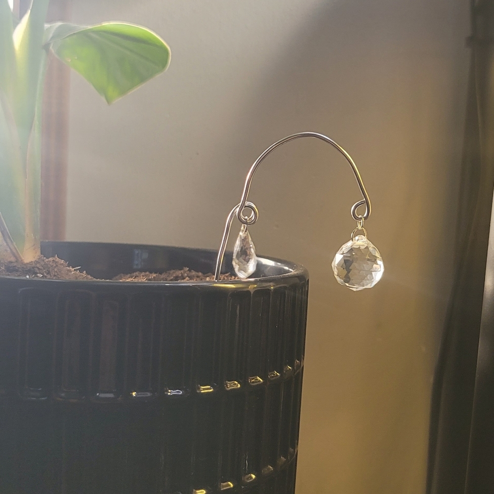 Plant CRYSTAL jewelry!